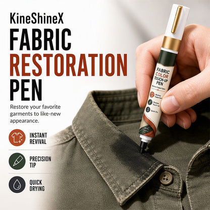 🖊️ 50% OFF! 🧵 Fabric Color Touch-Up Pen – Quick fix, easy apply & versatile ✨