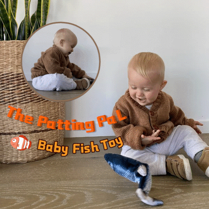 🐟 50% OFF NOW! 👶 Baby Fish Toy – Autonomous movement, USB rechargeable & interactive – Boosts motor skills – 14K+ happy babies ✨
