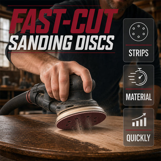 ⚡ 50% OFF NOW! 🛠️ Aluminum Oxide Round Sanding Discs – Durable, high-performance & versatile – Perfect for sanding metal, wood & paint surfaces ✨