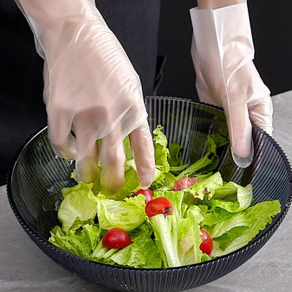 🧤 50% OFF NOW! 🍽️ Food Grade Transparent Thickened Gloves – Durable, puncture-resistant & hygienic – Perfect for food prep, cleaning & cooking ✨