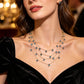 💎 50% OFF! ✨ Multi-Layered Pendant Necklace – Sparkling & elegant 💖