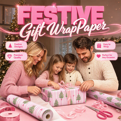 🎄 50% OFF! 🎁 Christmas Wrapping Paper – Festive designs, durable & perfect for gifts ✨