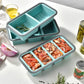🍱 50% OFF! 🥗 Silicone Meal Prep Container – Divided, with lid & reusable ✨