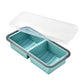 🍱 50% OFF! 🥗 Silicone Meal Prep Container – Divided, with lid & reusable ✨