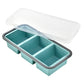🍱 50% OFF! 🥗 Silicone Meal Prep Container – Divided, with lid & reusable ✨