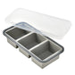🍱 50% OFF! 🥗 Silicone Meal Prep Container – Divided, with lid & reusable ✨