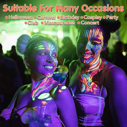 🎨 50% OFF! ✨ Body Painting Crayon – Luminescent, water-soluble & skin-safe 🌟
