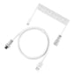 ⌨️ 50% OFF! 🔌 Coiled Keyboard Cable – Detachable aviator connector & premium build ✨
