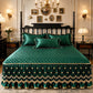 🛏️ 50% OFF! 🧵 Quilted Bed Skirt – Breathable, full-coverage & easy-fit ✨