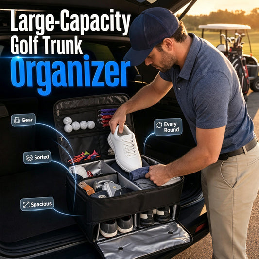 🏌️ 50% OFF! 🧳 Golf Trunk Organizer – Large-capacity, durable & easy-access ✨