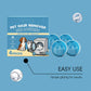 🐾 Save 50%! 🧺 Pet Hair Remover Balls – Reusable, laundry‑safe & effective ✨