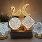 💡 Save 50%! 🌈 LED Atmosphere Lamp – 3 colors, crystal design & mood lighting ✨