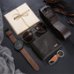 🎁 Save 50%! ⌚ 7-Pc Men's Gift Set – Watch, wallet, belt, sunglasses & keychain ✨