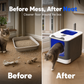 🐱 Save 50%! 🚽 Covered Litter Box – Odor-control & spacious design ✨