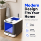 🐱 Save 50%! 🚽 Covered Litter Box – Odor-control & spacious design ✨