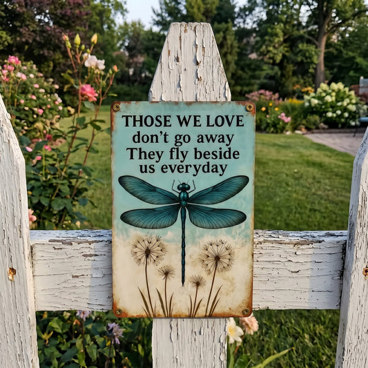 🪷 Save 50%! 🦋 Dragonfly Memorial Sign – Durable, weatherproof & garden-ready ✨