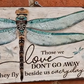 🪷 Save 50%! 🦋 Dragonfly Memorial Sign – Durable, weatherproof & garden-ready ✨