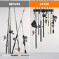 🎣 Save 50%! 🧱 Wall-Mounted Rod Holder – Sturdy, space-saving & easy install ✨
