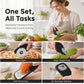 🍳 BUY 2 GET 1 FREE! 🧰 6‑in‑1 Stackable Kitchen Set – Versatile, space‑saving & durable ✨