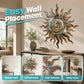 ☀️ Save 50%! 🖼️ Metal Sun Wall Art – Silhouette design, rustic & decorative ✨