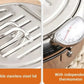 🍤 Save 50%! 🔥 Tempura Fryer Pot – 201 steel, thermometer & drain rack ✨