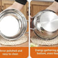 🍤 Save 50%! 🔥 Tempura Fryer Pot – 201 steel, thermometer & drain rack ✨