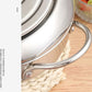 🍤 Save 50%! 🔥 Tempura Fryer Pot – 201 steel, thermometer & drain rack ✨