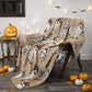 👻 Save 50%! 🎃 Ghost Print Throw Blanket – Cozy, soft & Halloween-ready ✨