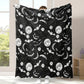 👻 Save 50%! 🎃 Ghost Print Throw Blanket – Cozy, soft & Halloween-ready ✨