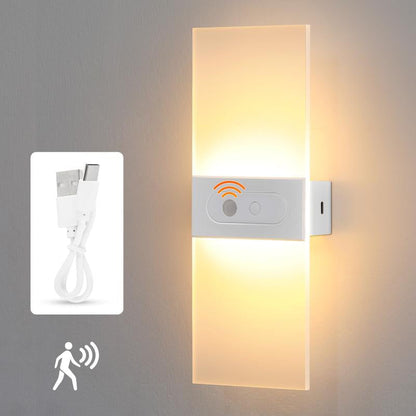 💡 Save 50%! 🔋 Motion Sensor Wall Sconce – Rechargeable, sleek & easy install ✨