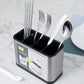 🍳 Save 50%! 🧰 Stainless Steel Utensil Holder – Space‑saving & sturdy ✨