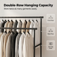 🧥 Save 50%! 🏠 Freestanding Clothes Rack – Heavy‑duty, shelves & sturdy ✨