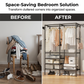 🧥 Save 50%! 🏠 Freestanding Clothes Rack – Heavy‑duty, shelves & sturdy ✨