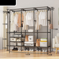 🧥 Save 50%! 🏠 Freestanding Clothes Rack – Heavy‑duty, shelves & sturdy ✨