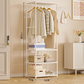 🧥 Save 50%! 🏠 Freestanding Clothes Rack – Heavy‑duty, shelves & sturdy ✨