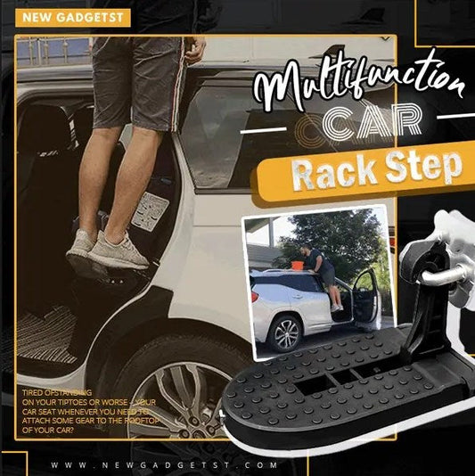 🚗 Save 50%! 🧰 Foldable Car Doorstep – Multifunctional & sturdy ✨
