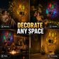 🎄 50% OFF! ❄️ Solar Wall Projection Light – IP65, auto on/off & festive patterns ✨