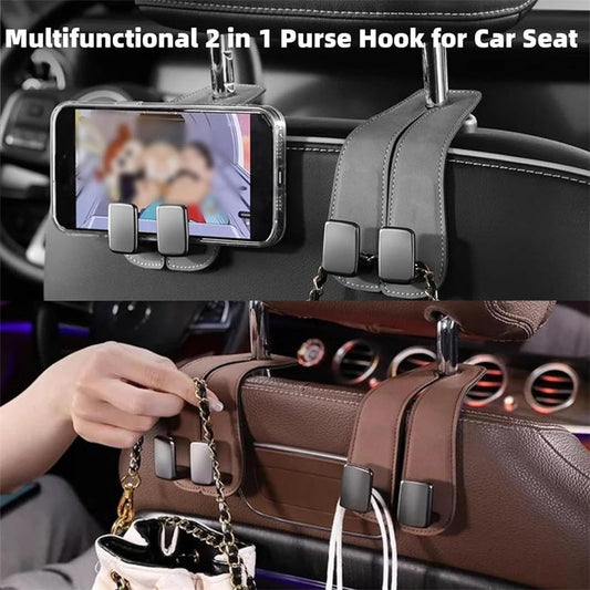🚗 Save 50%! 🪝 Headrest Hook – Sturdy, multi‑use & easy install ✨