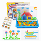 🧩 Save 50%! 🍄 Mushroom Nail Pegboard – Creative mosaic game with large & small pegs ✨