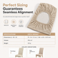 🪑 Save 50%! 🍷 Stretch Plaid Chair Cover – Easy fit & protective ✨