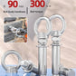🔩 Save 50%! ⚓ 304 Steel Eye Bolts – 6‑piece set, rustproof & sturdy ✨