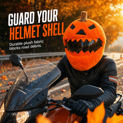 🏍️ Save 50%! 🎅 Plush Helmet Cover – Cartoon & holiday fun, universal fit ✨