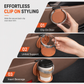 🚗 Save 50%! ☕ Foldable Car Door Cup Holder – Large diameter & clip-on ✨