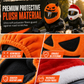 🏍️ Save 50%! 🎅 Plush Helmet Cover – Cartoon & holiday fun, universal fit ✨