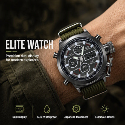 ⌚ FREE SHIPPING! 🏃 Retro Digital Sports Watch – Quartz, rugged & everyday-ready ✨