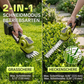 🌿 Save 50%! 🔋 2-in-1 Grass & Hedge Trimmer – Cordless, 2 batteries & lightweight ✨