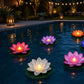 🪷 Save 50%! 💡 Floating Lotus Lights – Waterproof, LED & pond-ready ✨