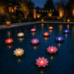 🪷 Save 50%! 💡 Floating Lotus Lights – Waterproof, LED & pond-ready ✨