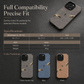 📱 🛡️ Suede Shockproof Phone Case – Soft feel & protective ✨
