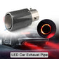 🚗 Save 50%! 🔥 LED Exhaust Tip – Flame effect, carbon sleeve & universal fit 💨